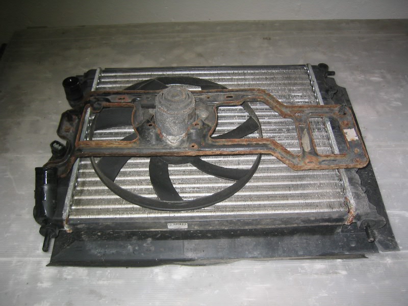 Kangoo  98- | chladič s ventilátorem